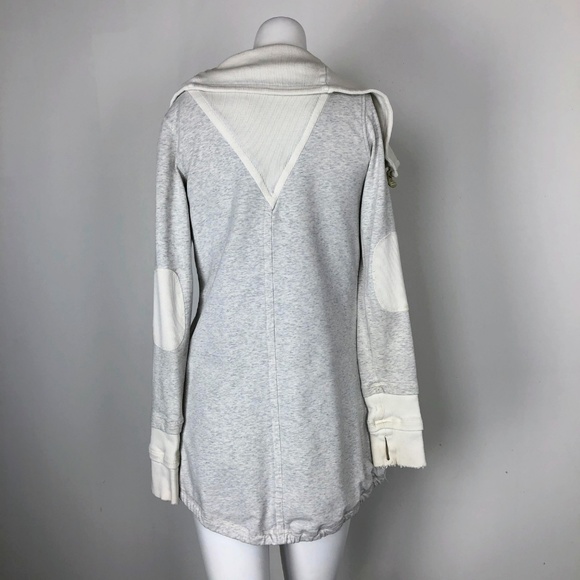 Lululemon Gratitude Wrap Heathered Ivory Coat - Picture 5 of 7